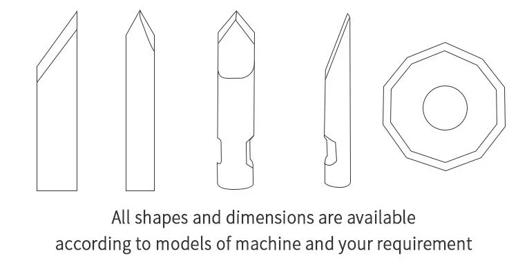 Zund Z21 Pointed Oscillating Blade for CNC Oscillating Knife Cutter